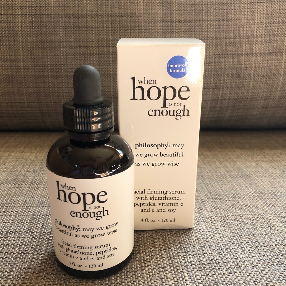 When Hope Is Not Enough Philosophy Serum